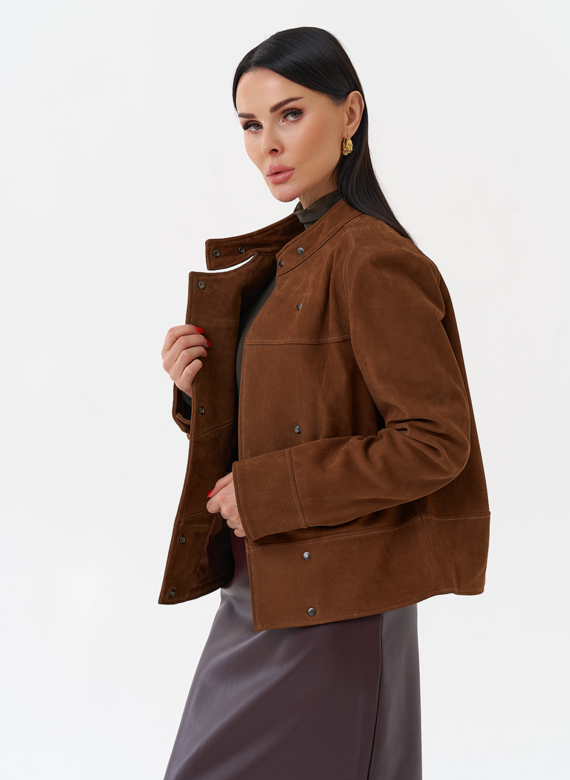 Замшевая куртка - футляр