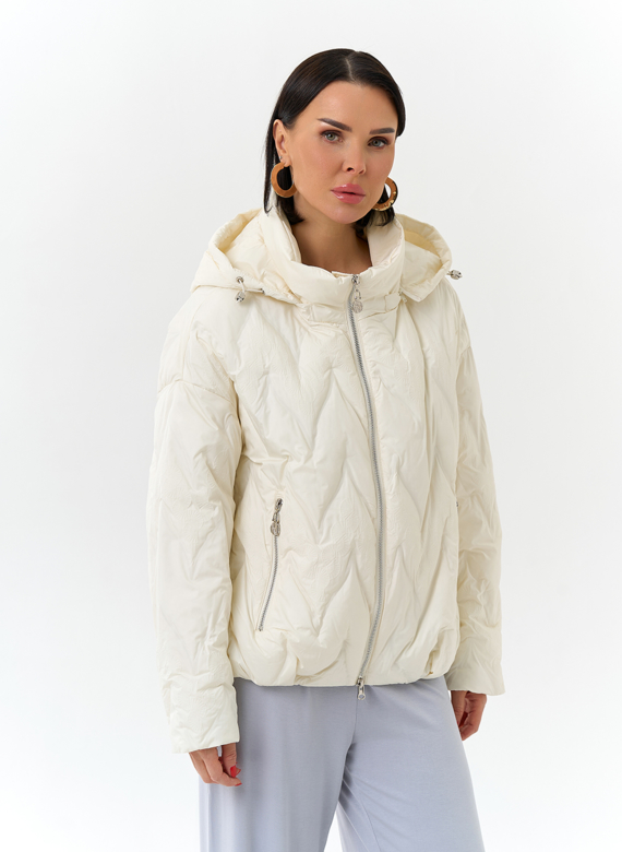 Женская куртка с капюшоном 