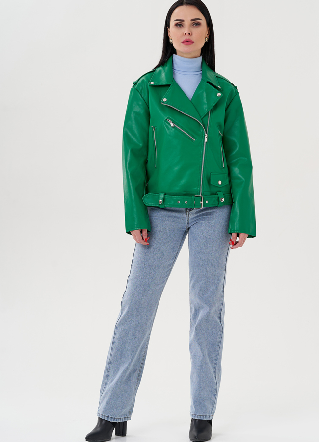 фото Куртка косуха из эко кожи  модель № 24031