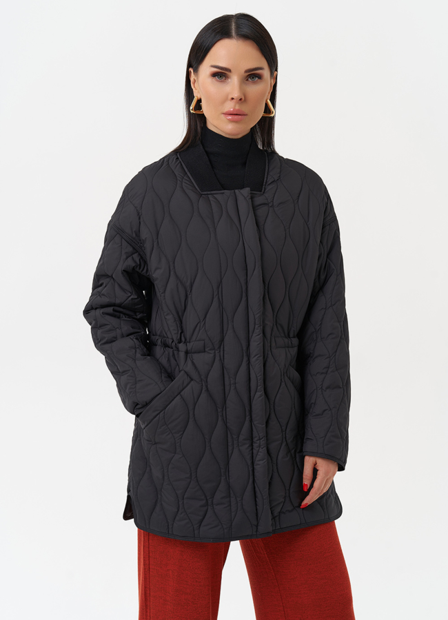 Женская утепленная куртка модель № 30019 универмаг малина