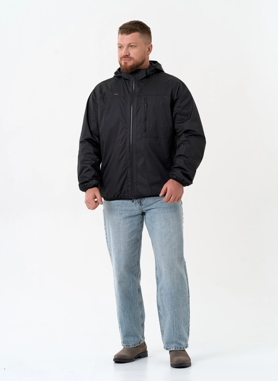 Мужская куртка с капюшоном фото