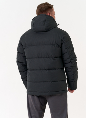 Мужской пуховик с капюшоном 