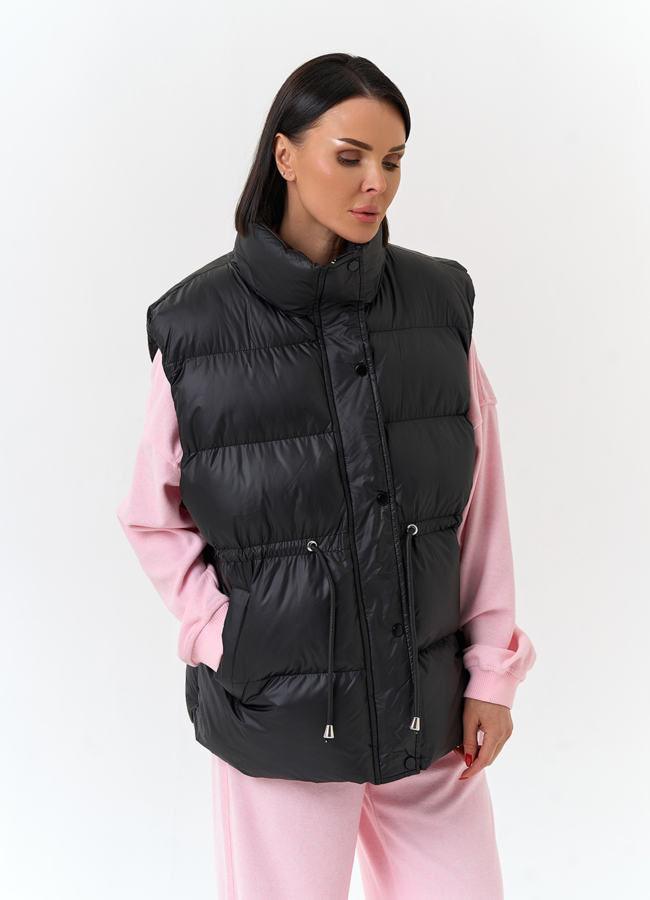 Женский утепленный жилет модель № 33093 универмаг малина