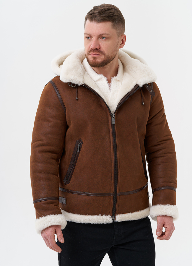 фото Мужская дубленка модель № 29053